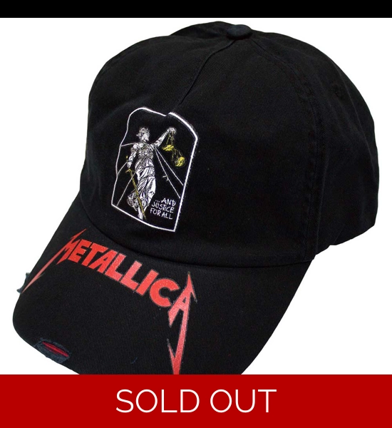 Metallica - And Justice For All Tombstone Cap